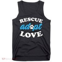 Rescue Adopt Love Tank Top thumb 0
