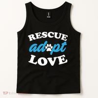 Rescue Adopt Love Tank Top thumb 2