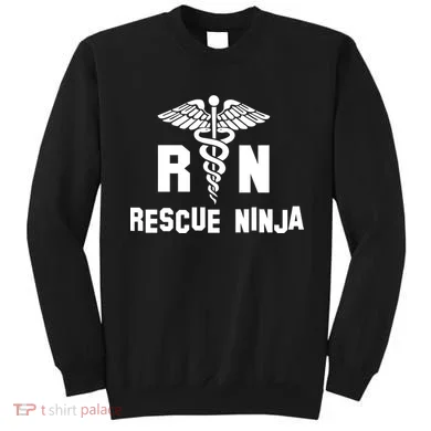 Rescue Ninja RN Nurse Sweatshirt