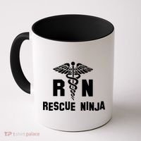 Rescue Ninja RN Nurse Coffee Mug thumb 0