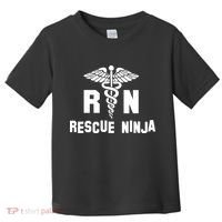 Rescue Ninja RN Nurse Toddler T-Shirt thumb 0