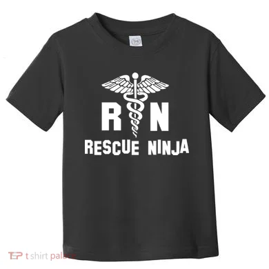 Rescue Ninja RN Nurse Toddler T-Shirt