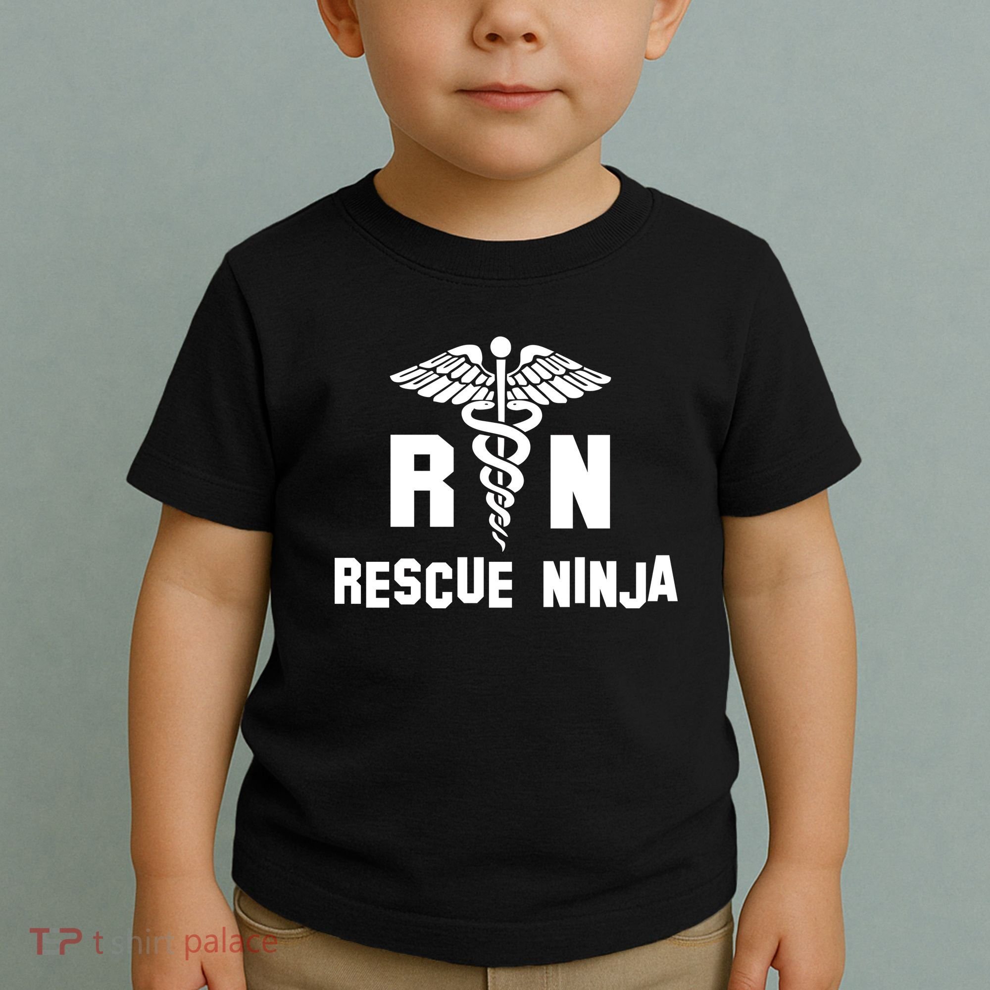 Rescue Ninja RN Nurse Toddler T-Shirt