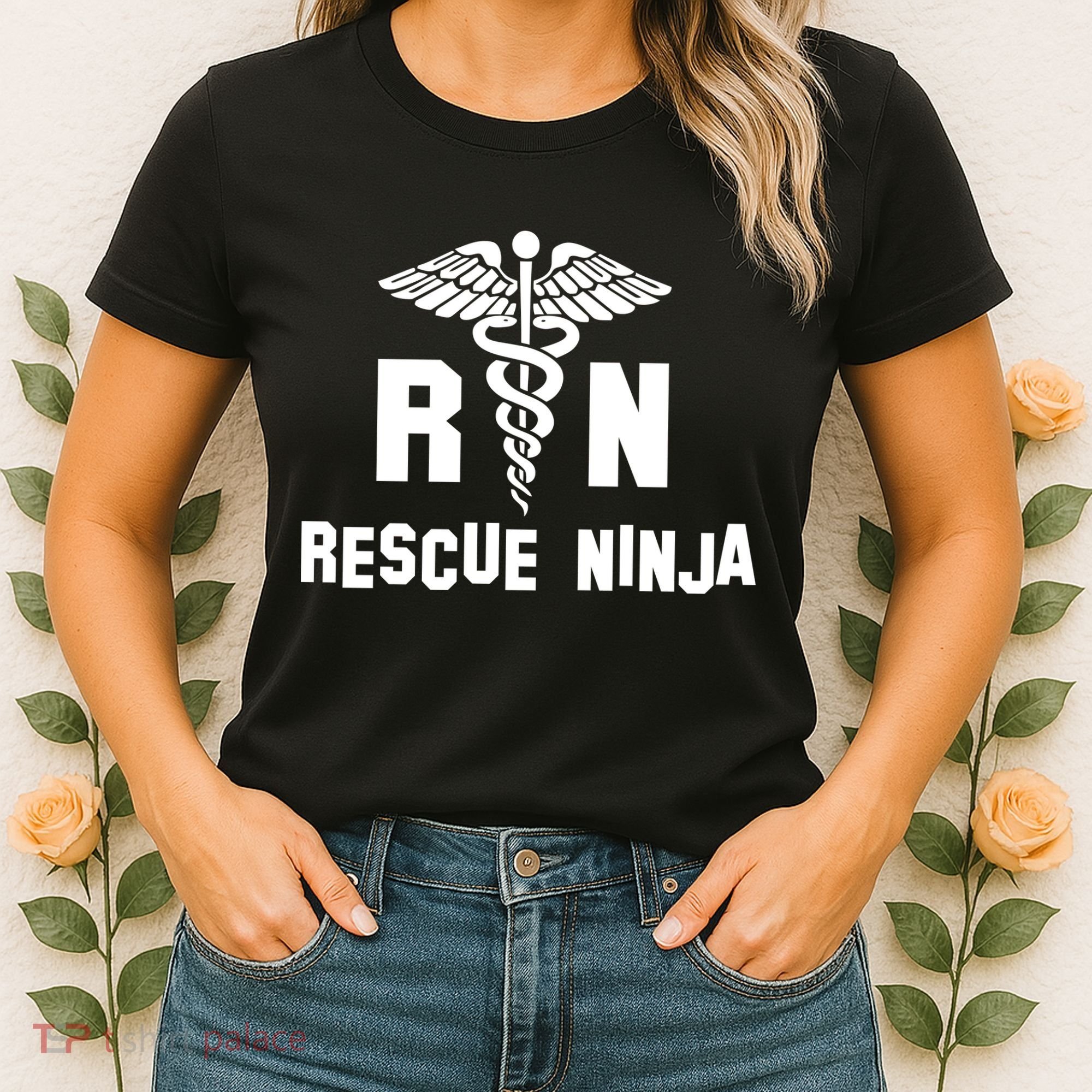 Rescue Ninja RN Nurse Women's T-Shirt