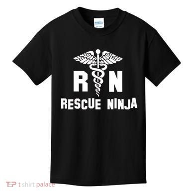 Rescue Ninja RN Nurse Kids T-Shirt