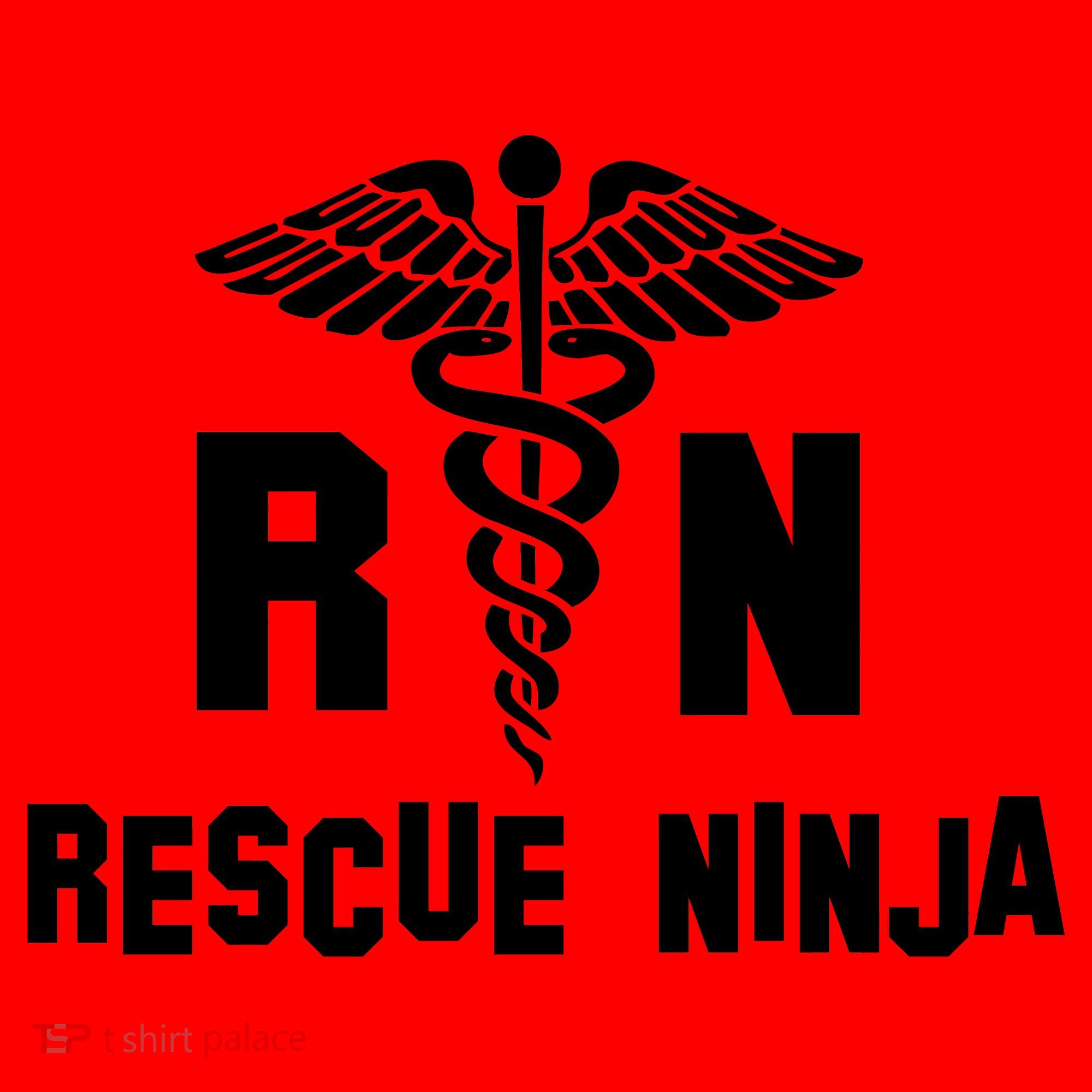 Rescue Ninja RN Nurse Santa Hat