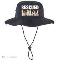 Rescued Is My Favorite Breed Bucket Hat thumb 0
