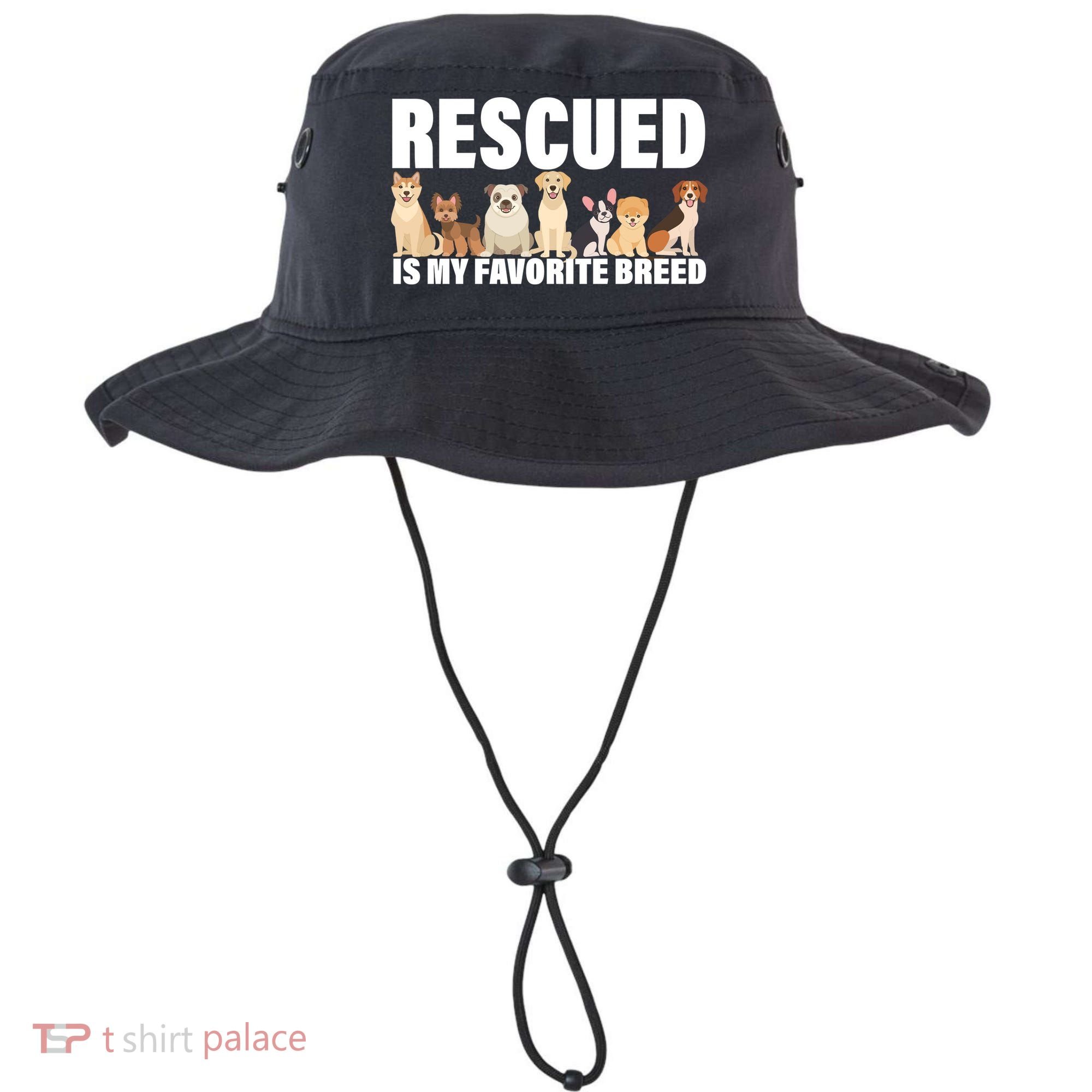 Rescued Is My Favorite Breed Bucket Hat
