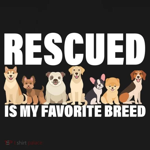 Rescued Is My Favorite Breed Bucket Hat