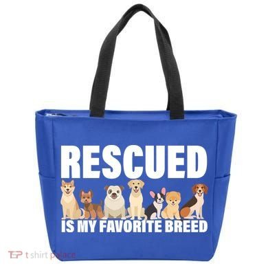 Rescued Is My Favorite Breed Tote Bag