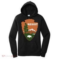 Resist. Earth DayNational Park Rangers Spoof Logo Women's Hoodie thumb 0