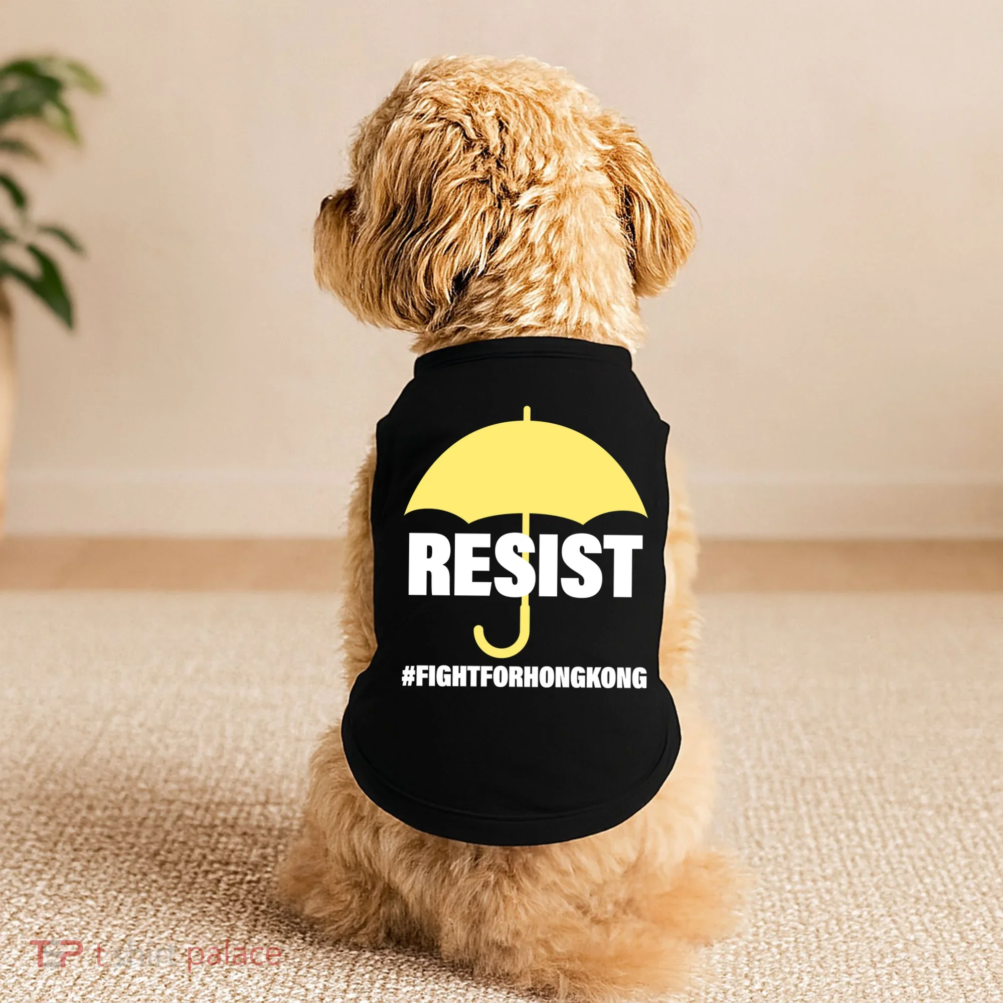 Resist. Fight For Hong Kong Doggie Tank