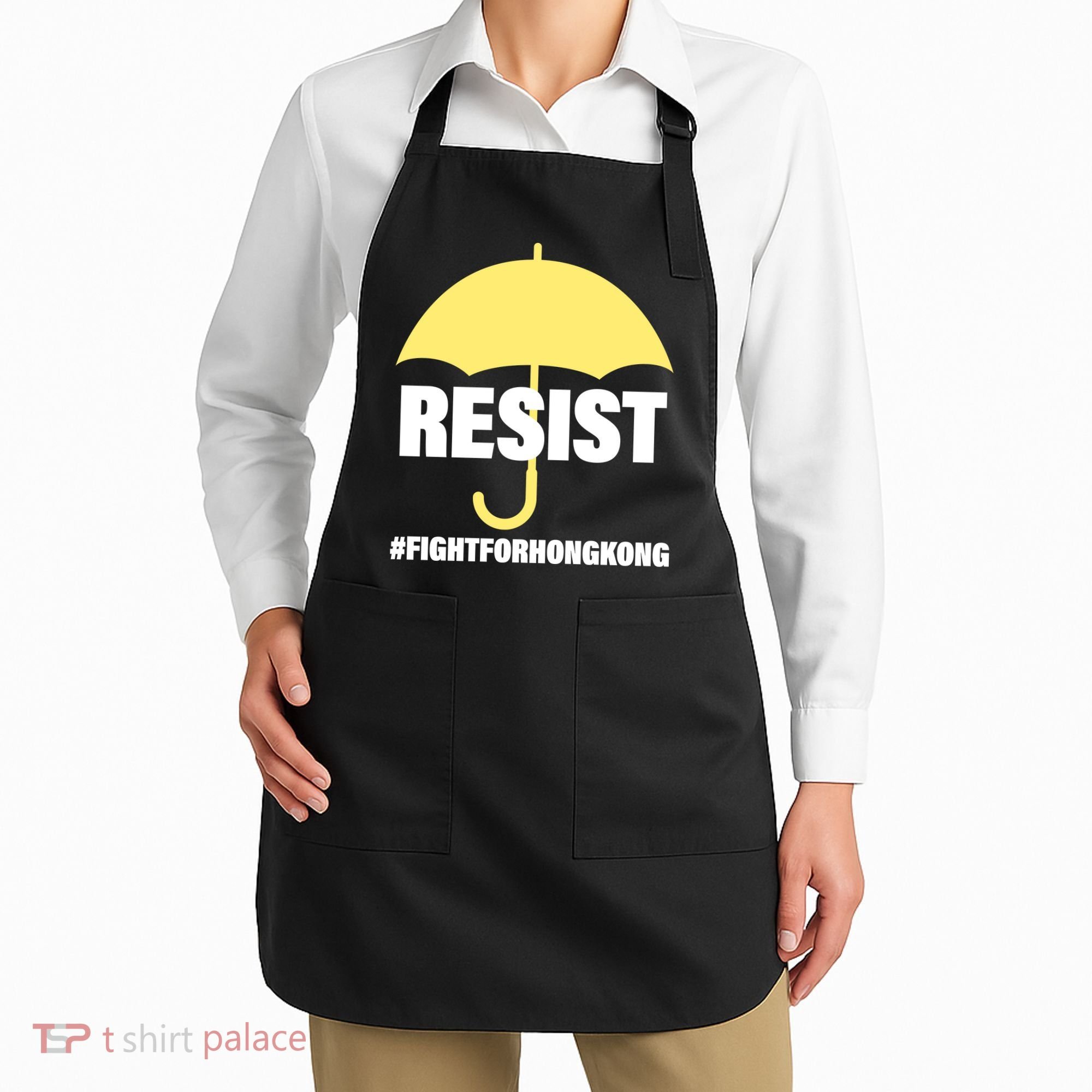 Resist. Fight For Hong Kong Apron
