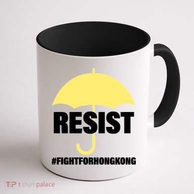 Resist. Fight For Hong Kong Coffee Mug back