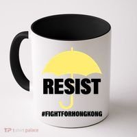 Resist. Fight For Hong Kong Coffee Mug thumb 0