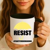 Resist. Fight For Hong Kong Coffee Mug thumb 3
