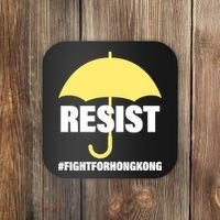 Resist. Fight For Hong Kong Coaster thumb 0