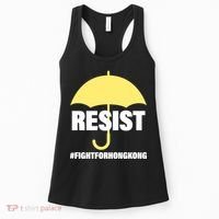 Resist. Fight For Hong Kong Women's Tank Top thumb 0