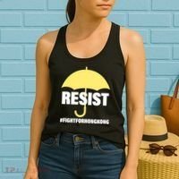 Resist. Fight For Hong Kong Women's Tank Top thumb 2
