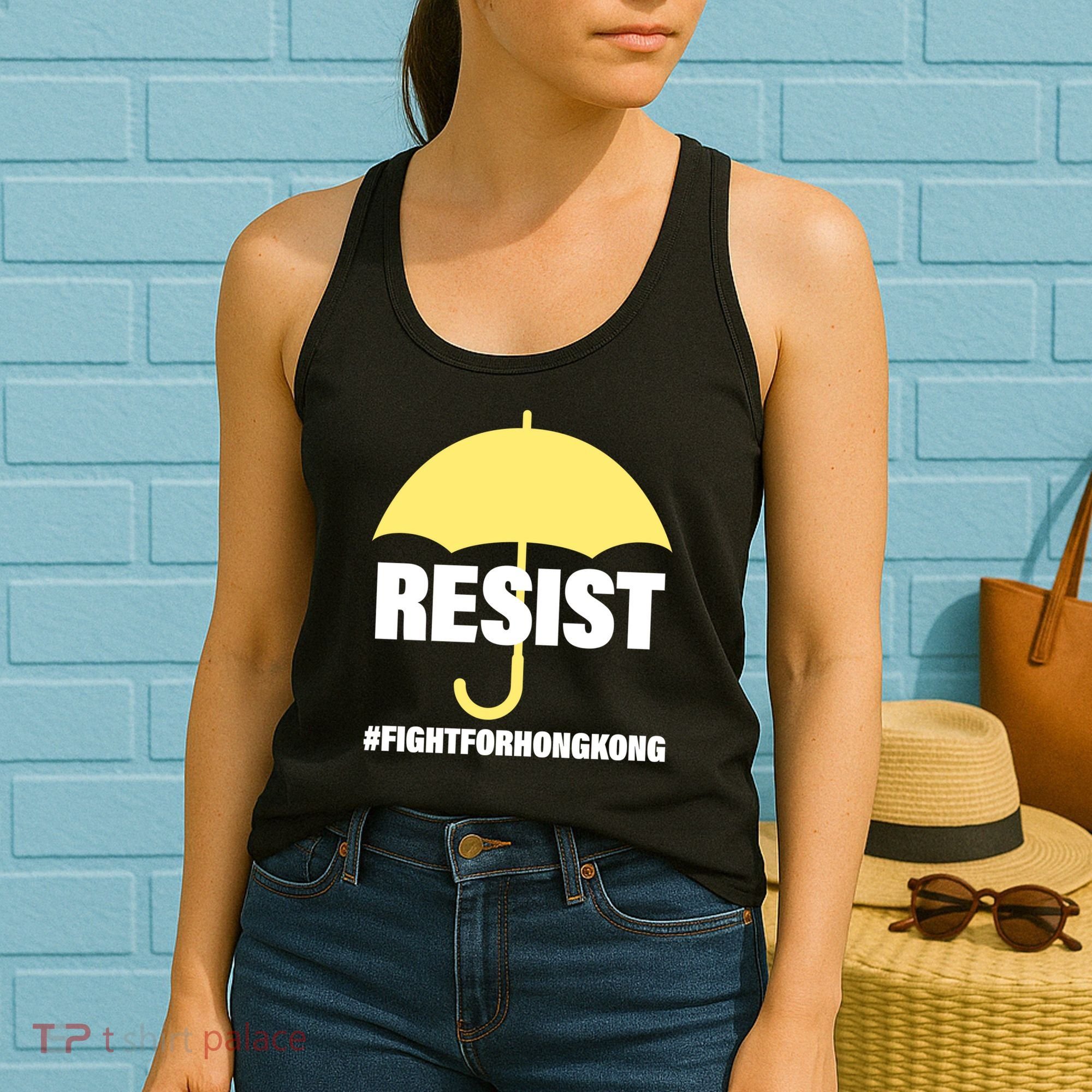 Resist. Fight For Hong Kong Women's Tank Top