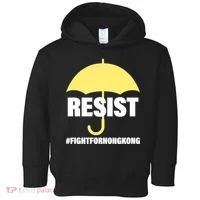 Resist. Fight For Hong Kong Toddler Hoodie thumb 0