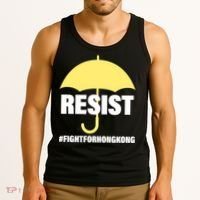 Resist. Fight For Hong Kong Tank Top thumb 3