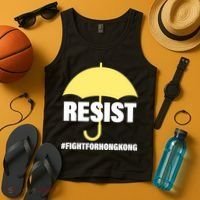 Resist. Fight For Hong Kong Tank Top thumb 4
