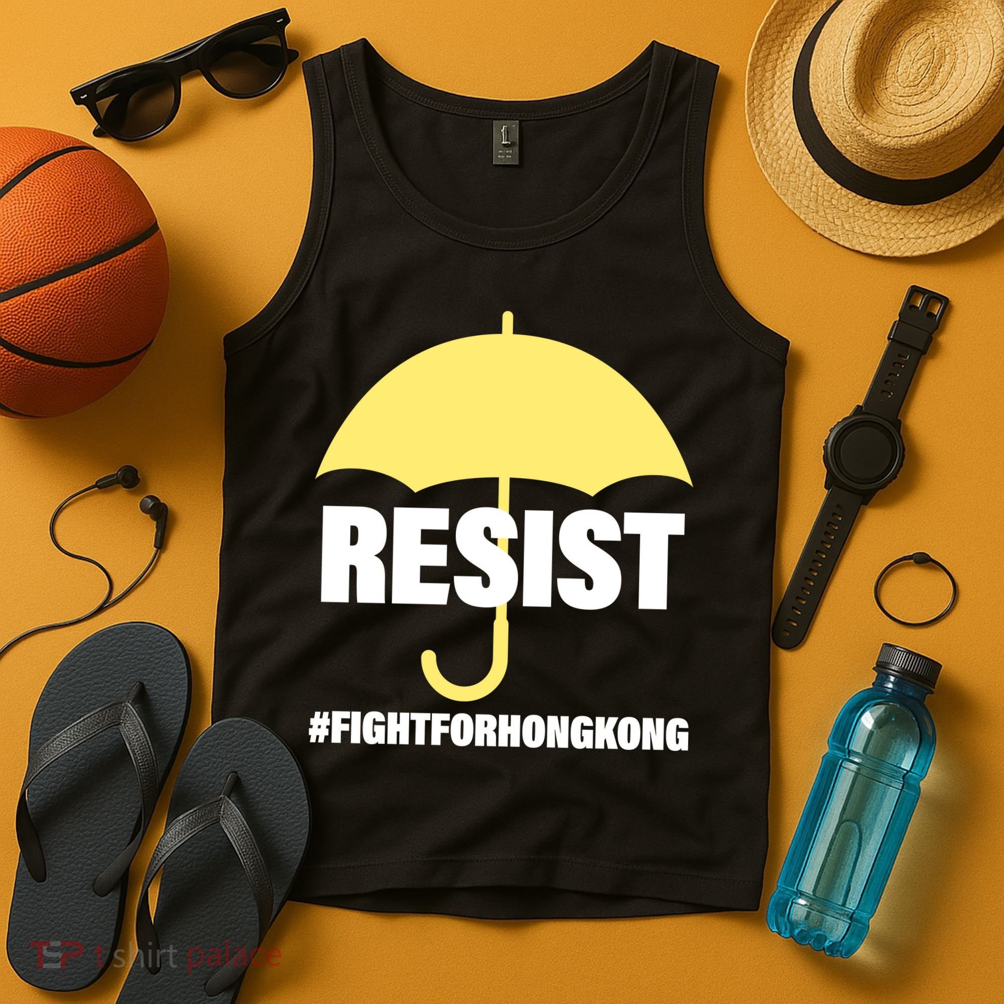 Resist. Fight For Hong Kong Tank Top