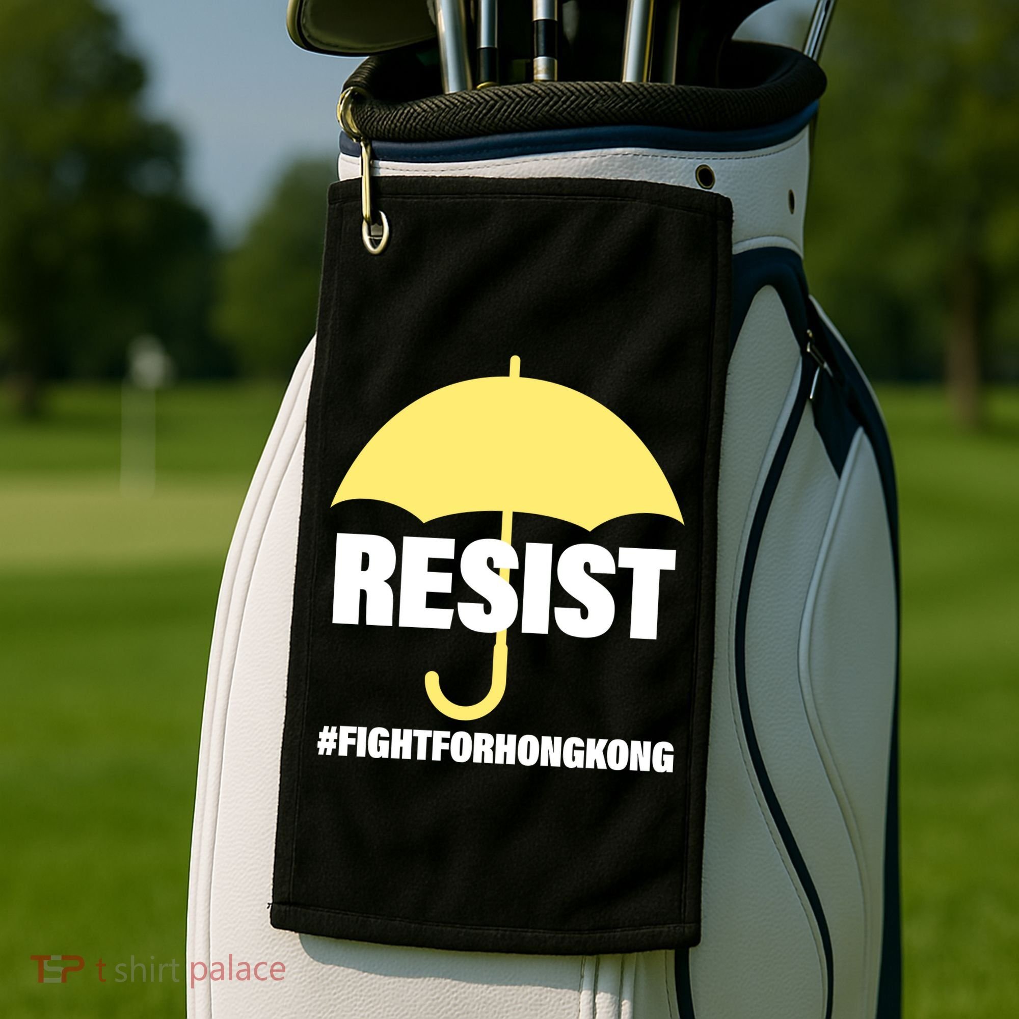 Resist. Fight For Hong Kong Golf Towel
