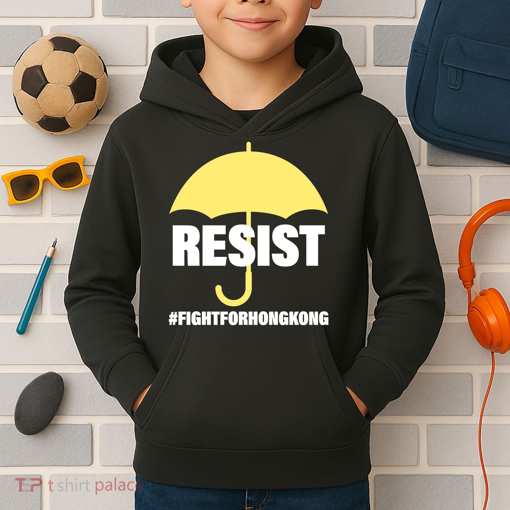 Resist. Fight For Hong Kong Kids Hoodie