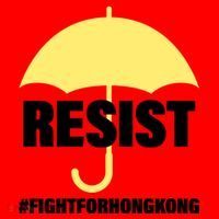 Resist. Fight For Hong Kong Santa Hat thumb 1