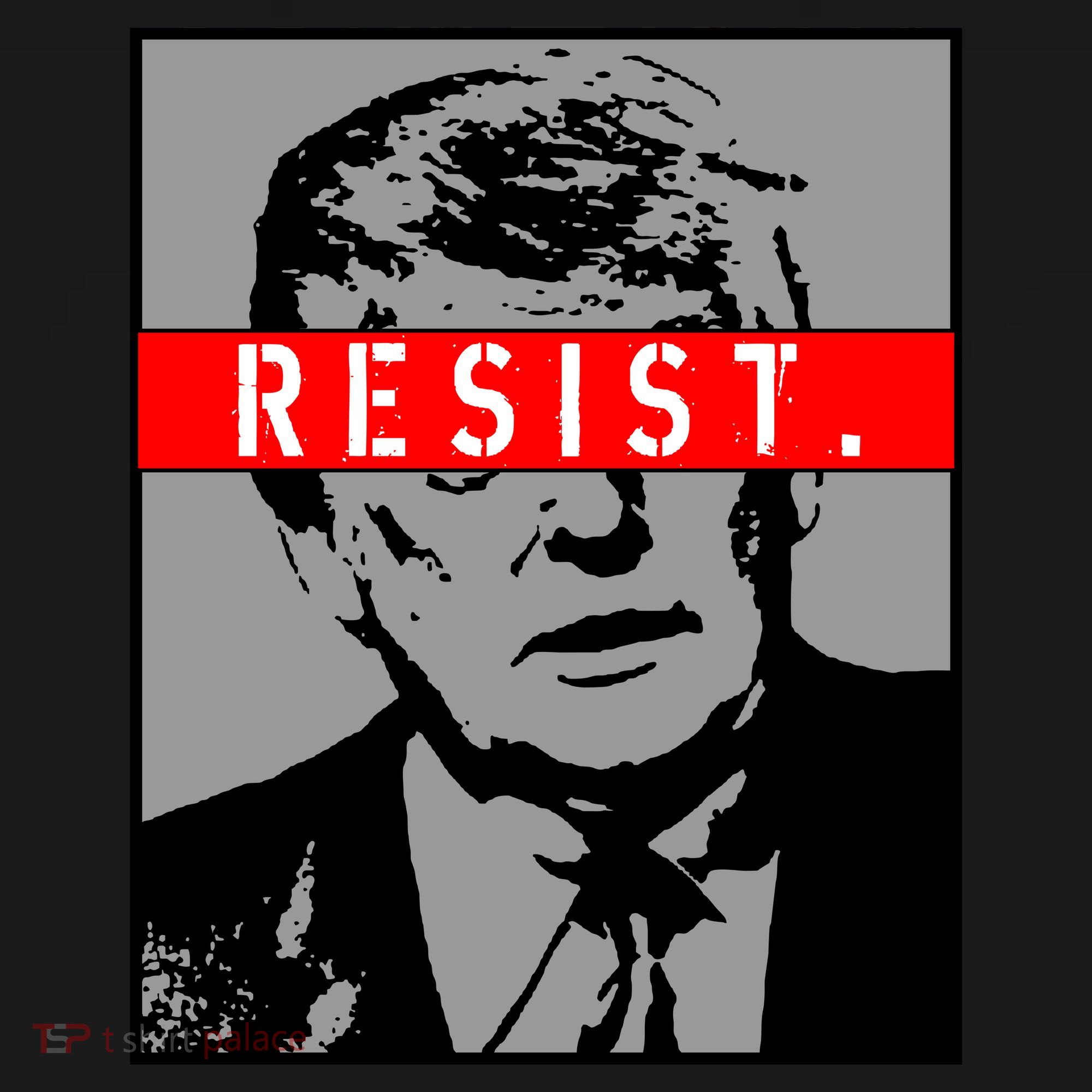 Resist. President Donald Trump Anti Trump The Resistance Women's Tank Top