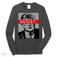 Resist. President Donald Trump Anti Trump The Resistance Long Sleeve Shirt thumb 0