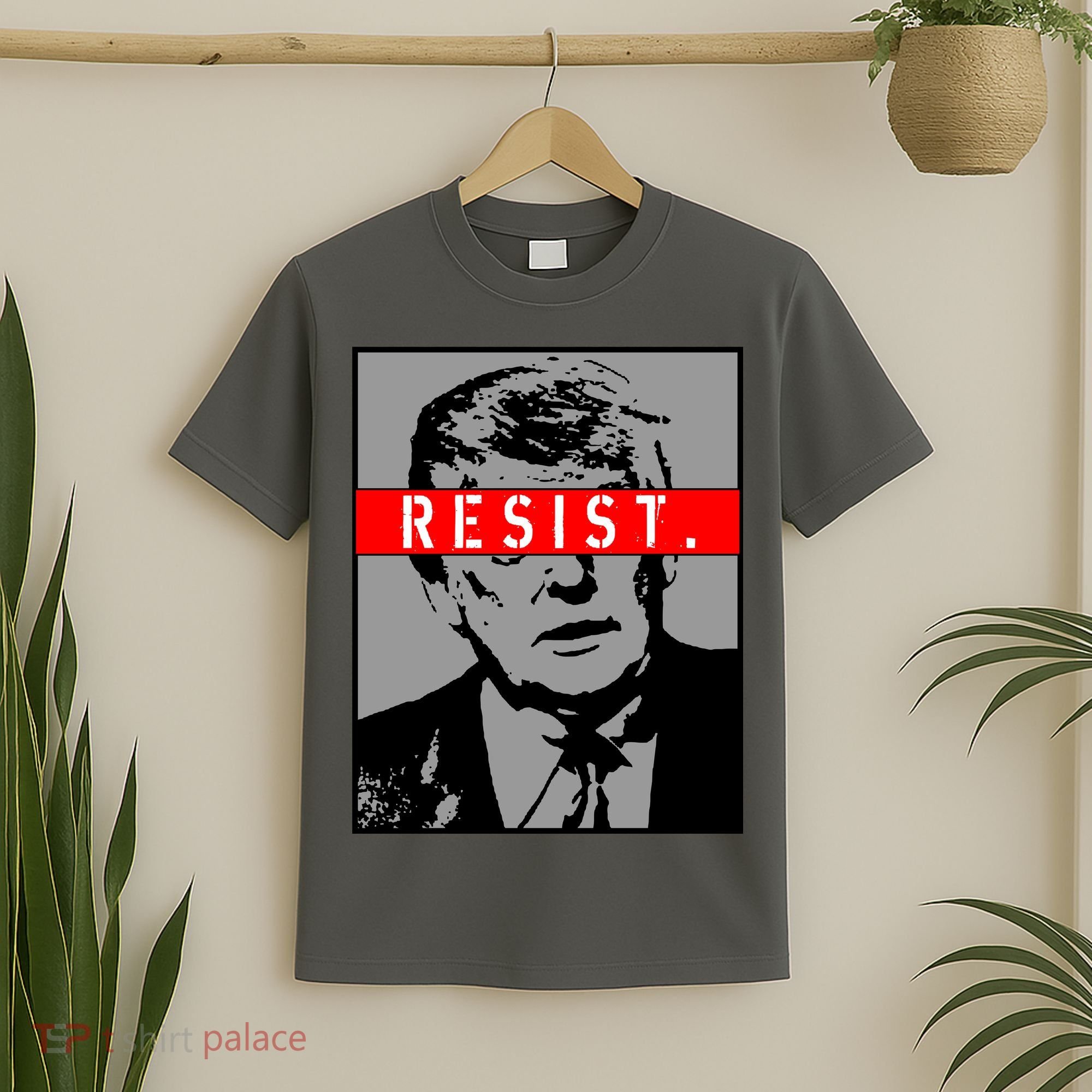 Resist. President Donald Trump Anti Trump The Resistance T-Shirt