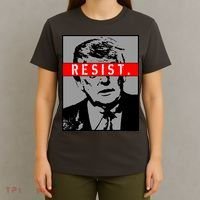 Resist. President Donald Trump Anti Trump The Resistance T-Shirt thumb 4