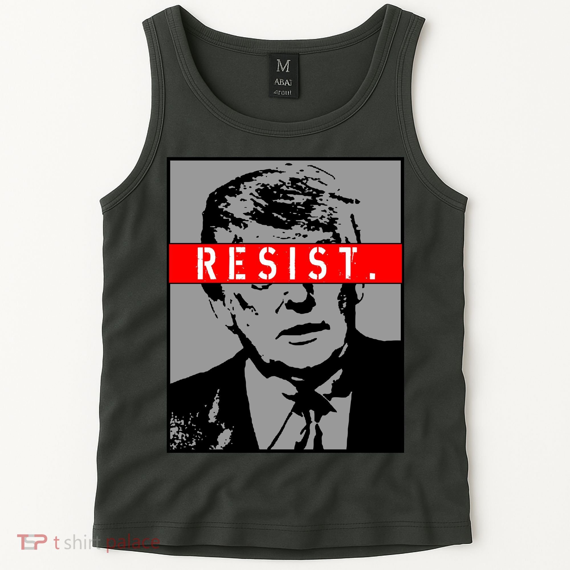 Resist. President Donald Trump Anti Trump The Resistance Tank Top