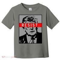 Resist. President Donald Trump Anti Trump The Resistance Toddler T-Shirt thumb 0
