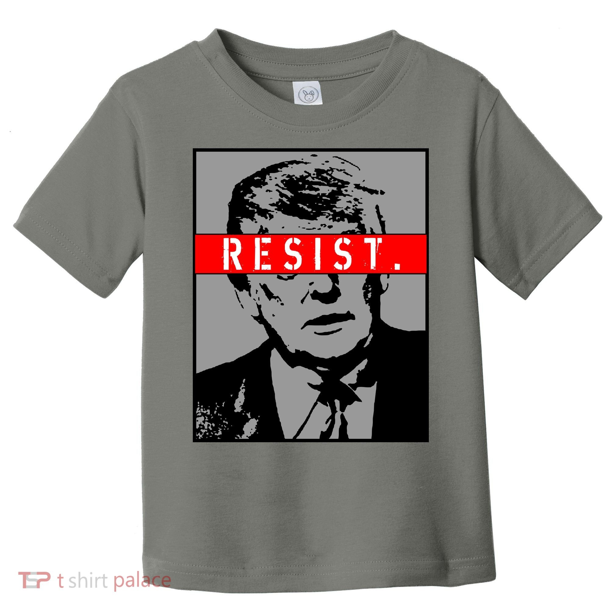 Resist. President Donald Trump Anti Trump The Resistance Toddler T-Shirt