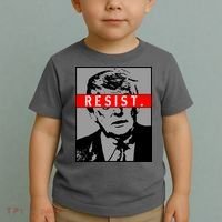 Resist. President Donald Trump Anti Trump The Resistance Toddler T-Shirt thumb 2