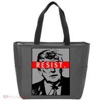 Resist. President Donald Trump Anti Trump The Resistance Tote Bag thumb 0
