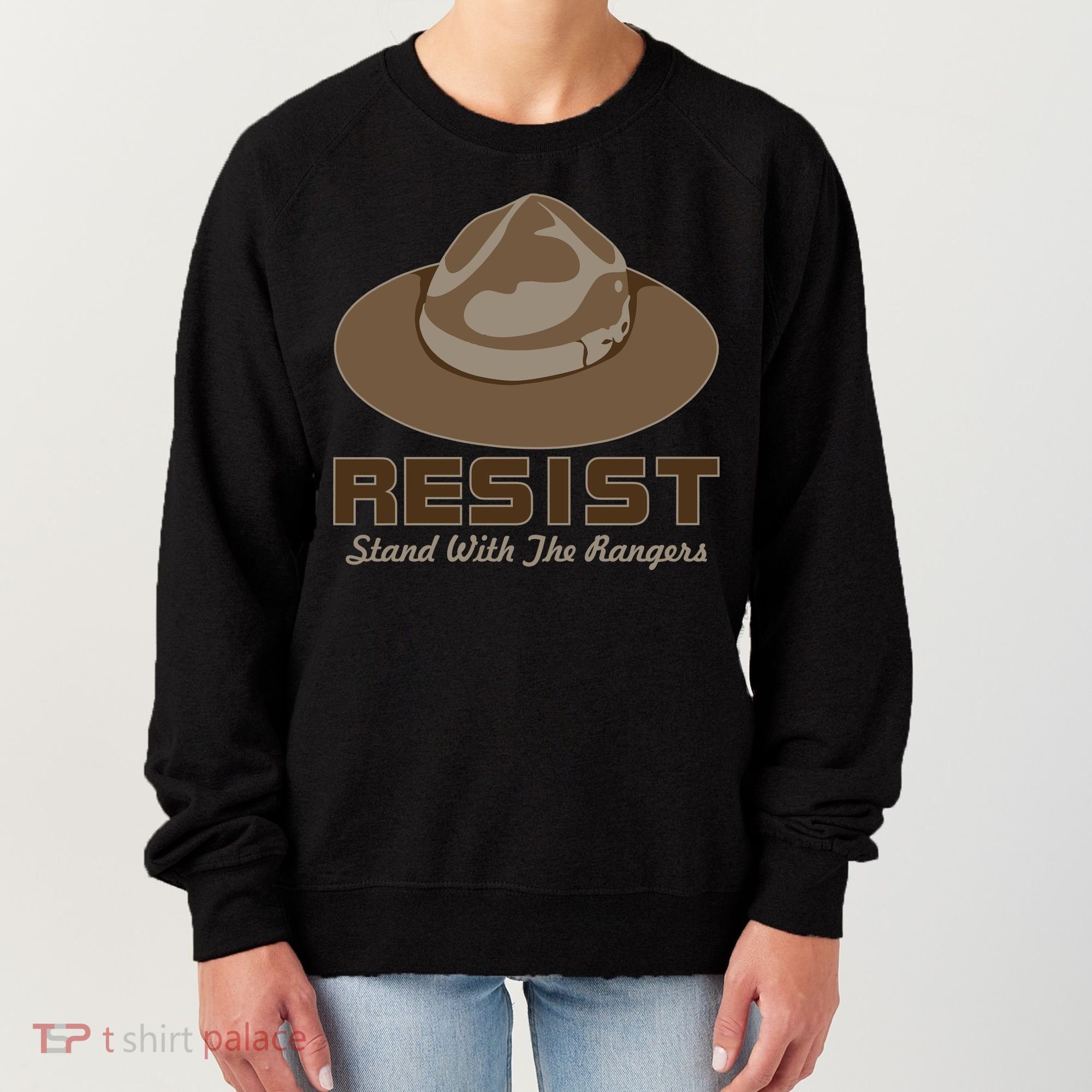 Resist. Stand With the Rangers National Parks Women's Sweatshirt