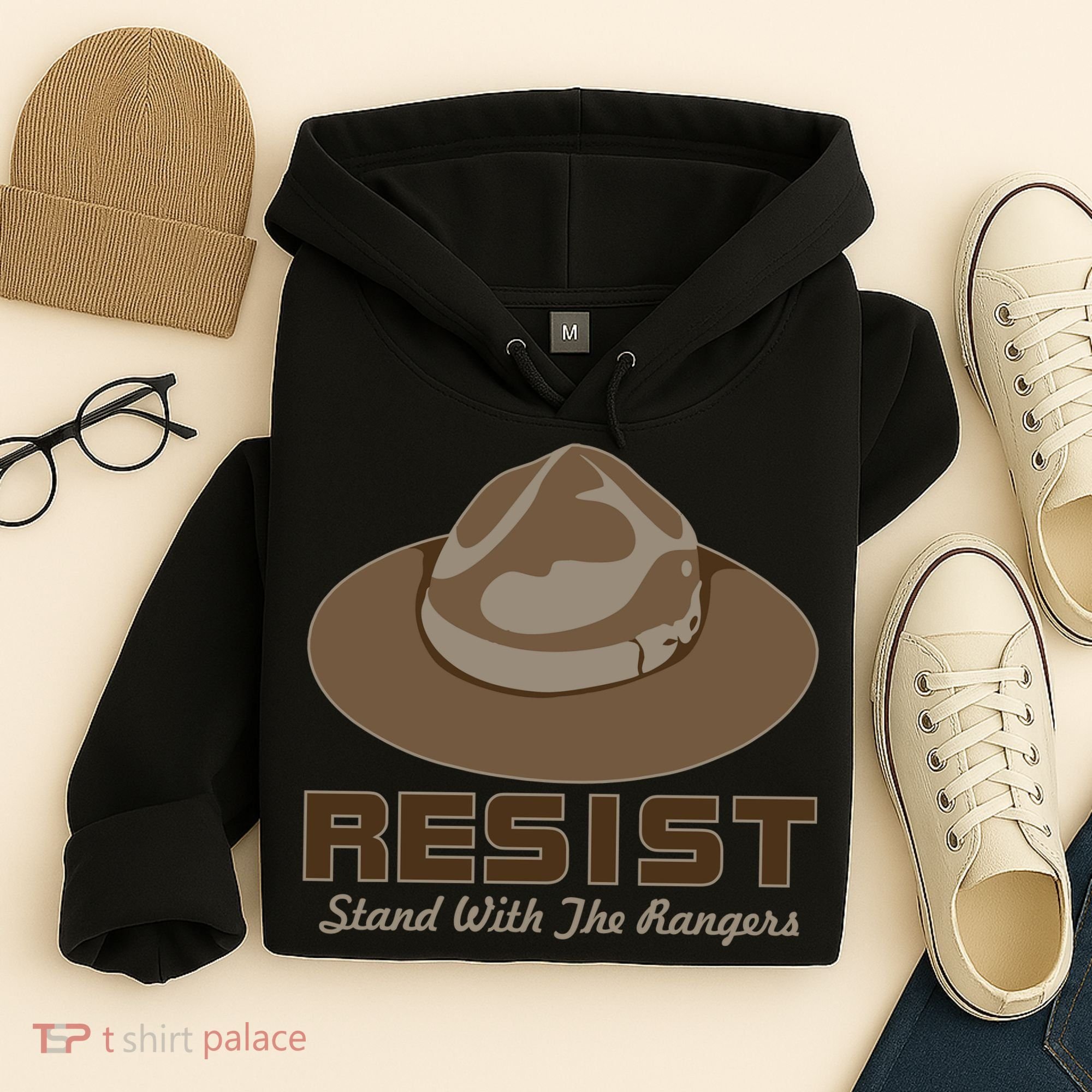 Resist. Stand With the Rangers National Parks Hoodie