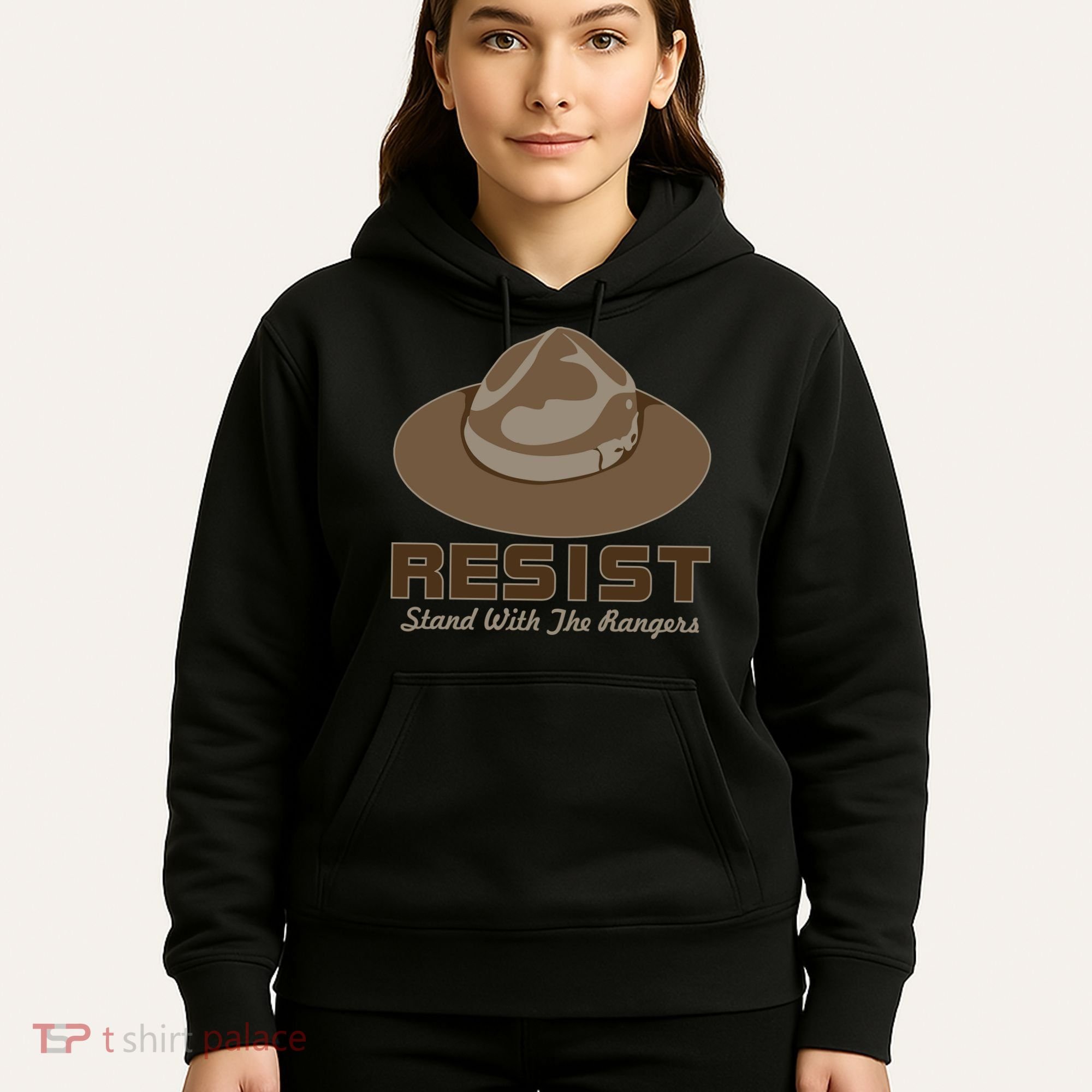 Resist. Stand With the Rangers National Parks Hoodie