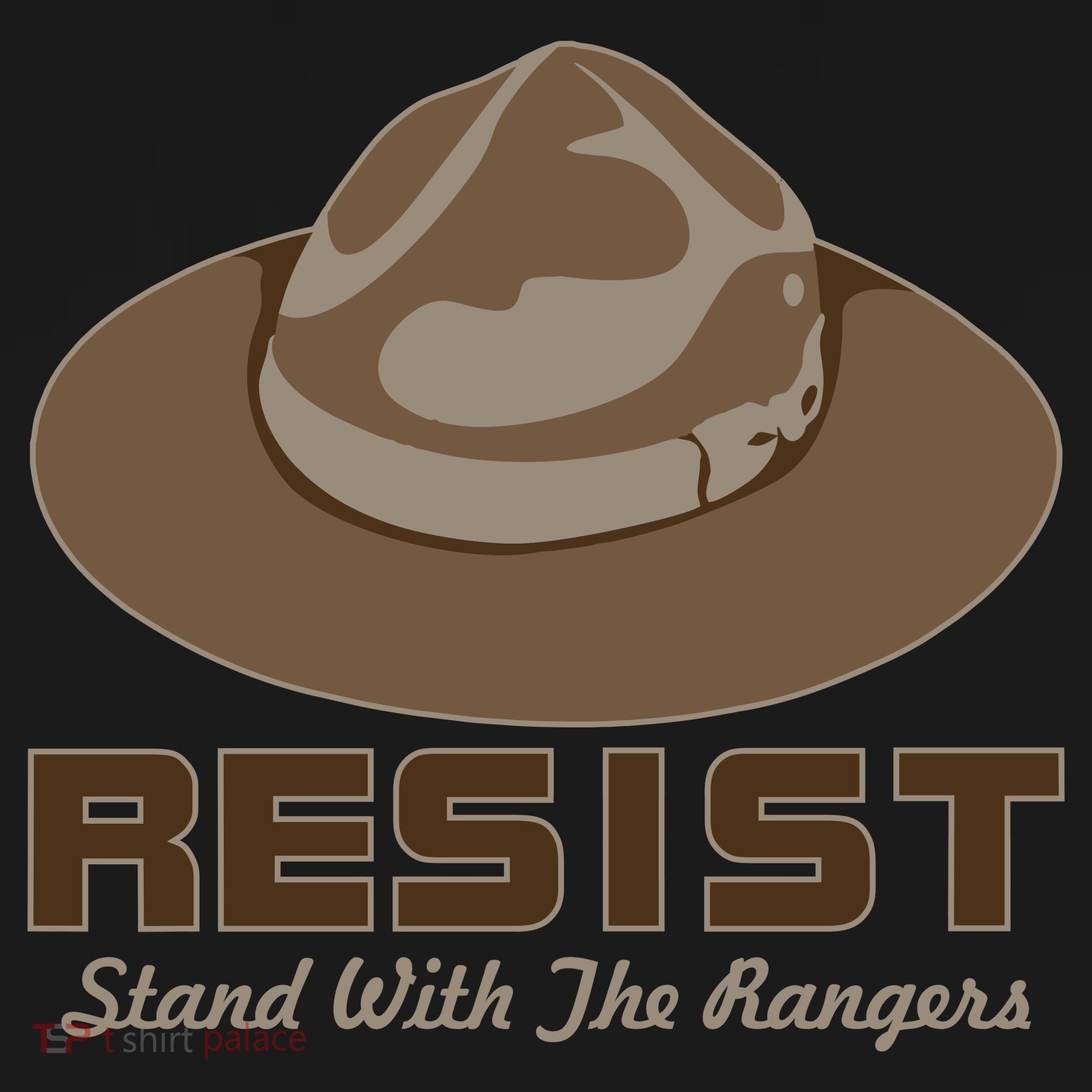 Resist. Stand With the Rangers National Parks Long Sleeve Shirt