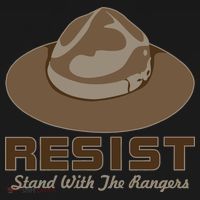 Resist. Stand With the Rangers National Parks Sweatshirt thumb 3