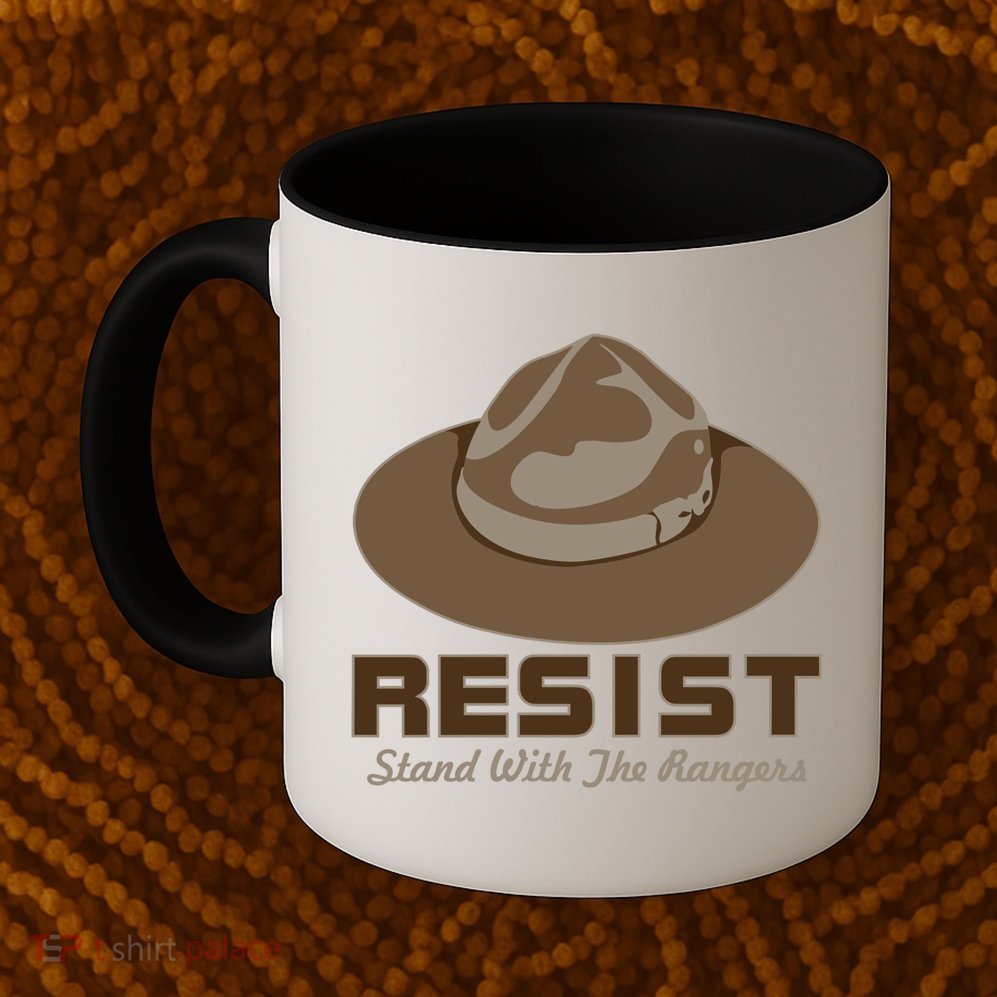 Resist. Stand With the Rangers National Parks Coffee Mug