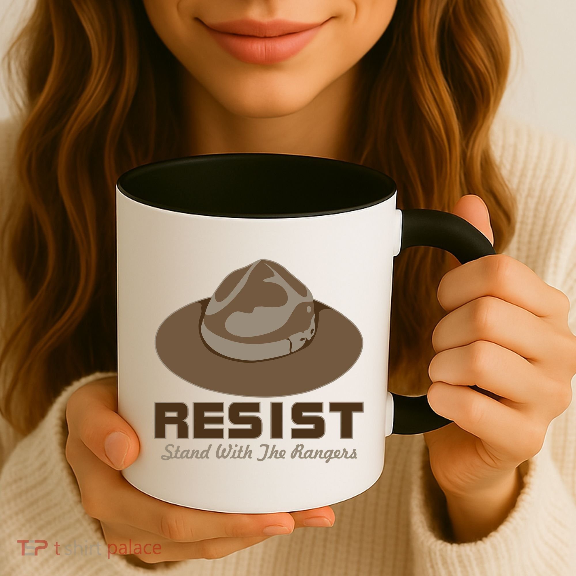 Resist. Stand With the Rangers National Parks Coffee Mug