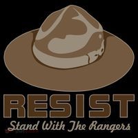 Resist. Stand With the Rangers National Parks Women's Hoodie thumb 2