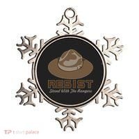 Resist. Stand With the Rangers National Parks Ornament thumb 0