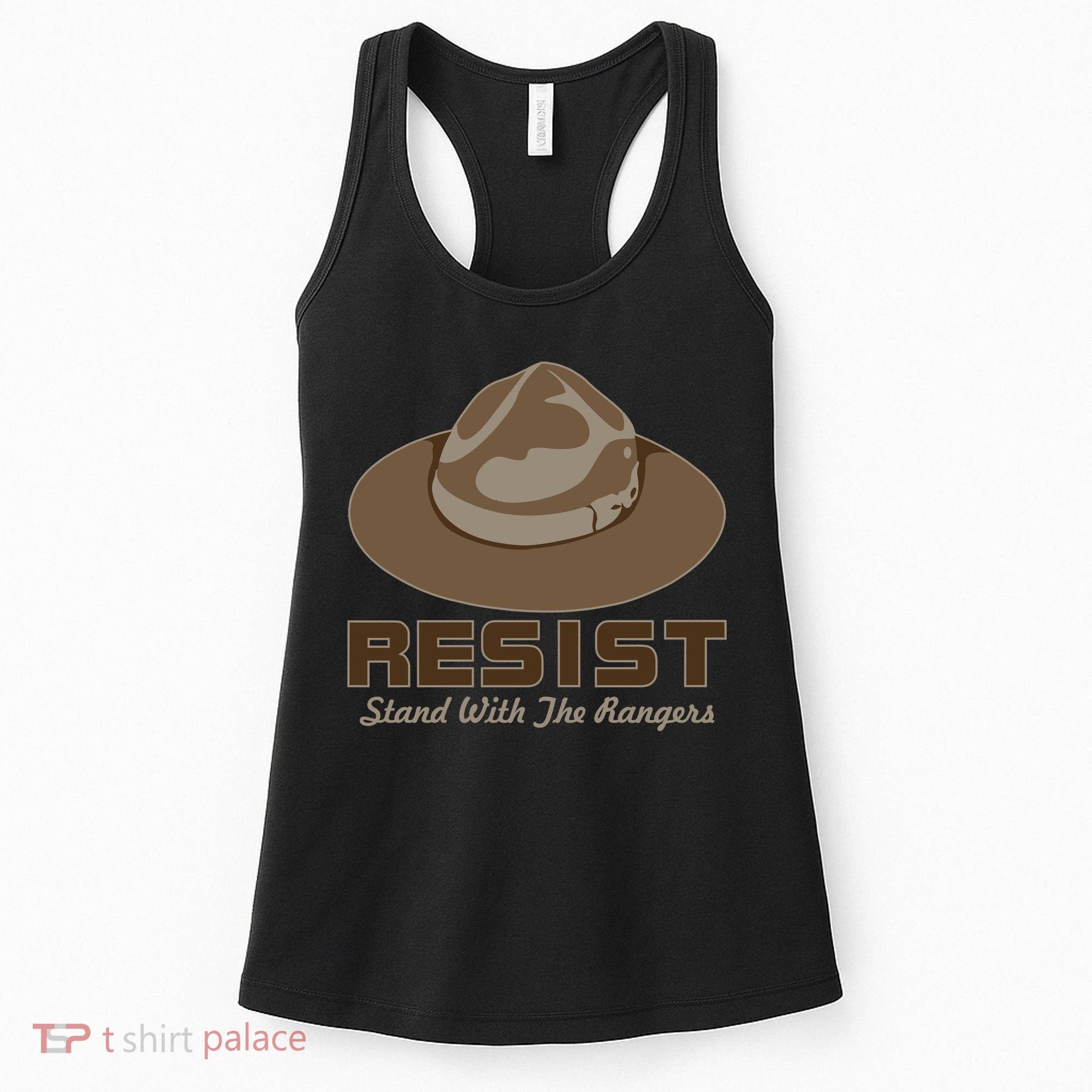 Resist. Stand With the Rangers National Parks Women's Tank Top